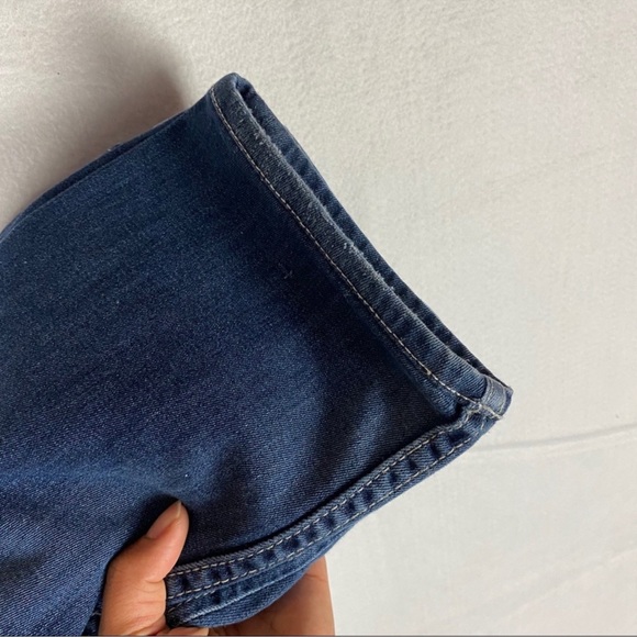 Hudson Stretch Medium Wash Straight Leg Jean Flap Pocket Womens Size 26 - Picture 11 of 12